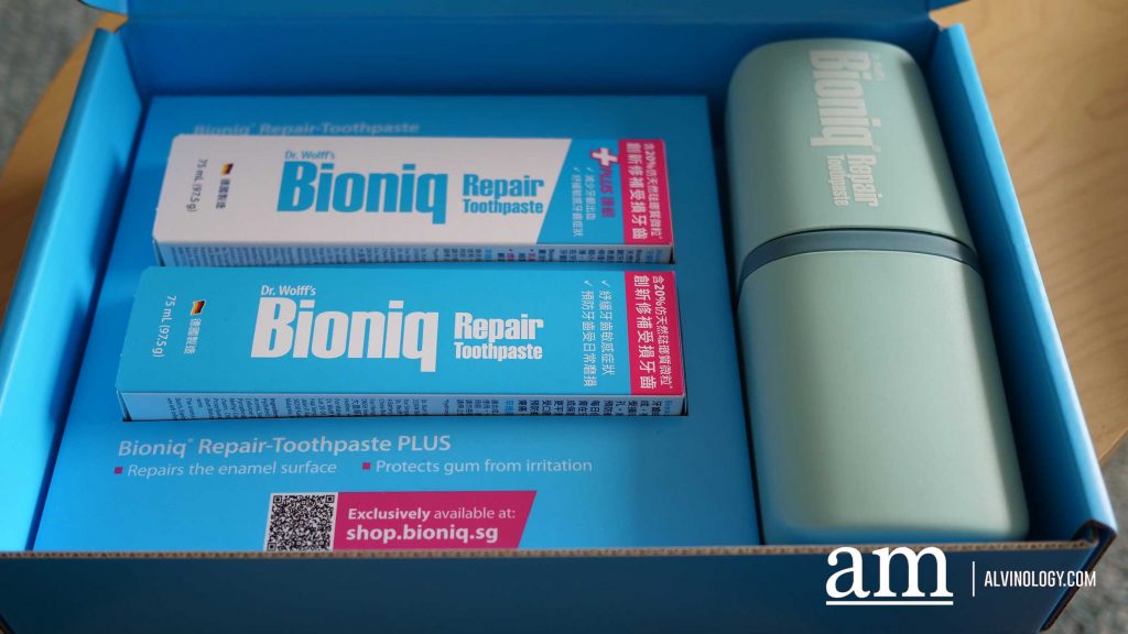 [Review] Bioniq Repair Toothpaste by Dr. Wolff Group - Alvinology