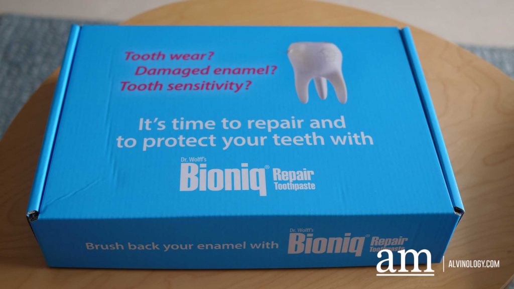 [Review] Bioniq Repair Toothpaste by Dr. Wolff Group - Alvinology