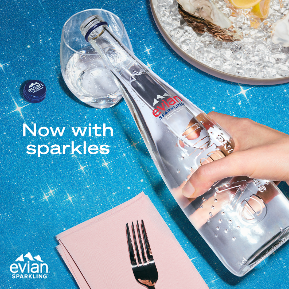 Evian natural mineral water now has sparkles! The brand’s first-ever sparkling water is now available in Singapore - Alvinology