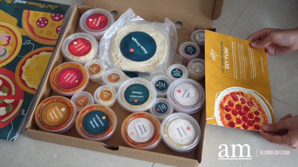 Create your own pizza at home with Peperoni Pizzeria's DIY Pizza Kit exclusively via Deliveroo - Alvinology