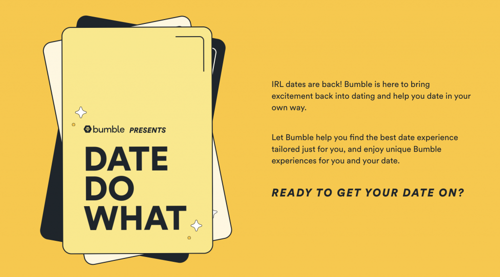 [#SupportLocal] Bumble Partners with 13 Singapore Small Busineses to Launch A Date Do What Campaign - Alvinology