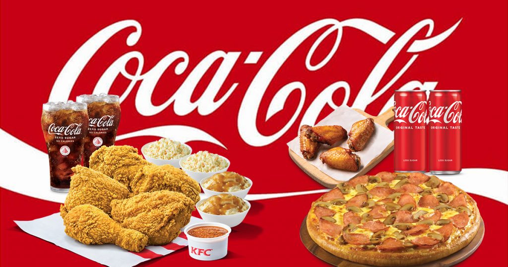 Coca-Cola is now the official drinks for all KFC and Pizza Hut restaurants in Singapore - Alvinology