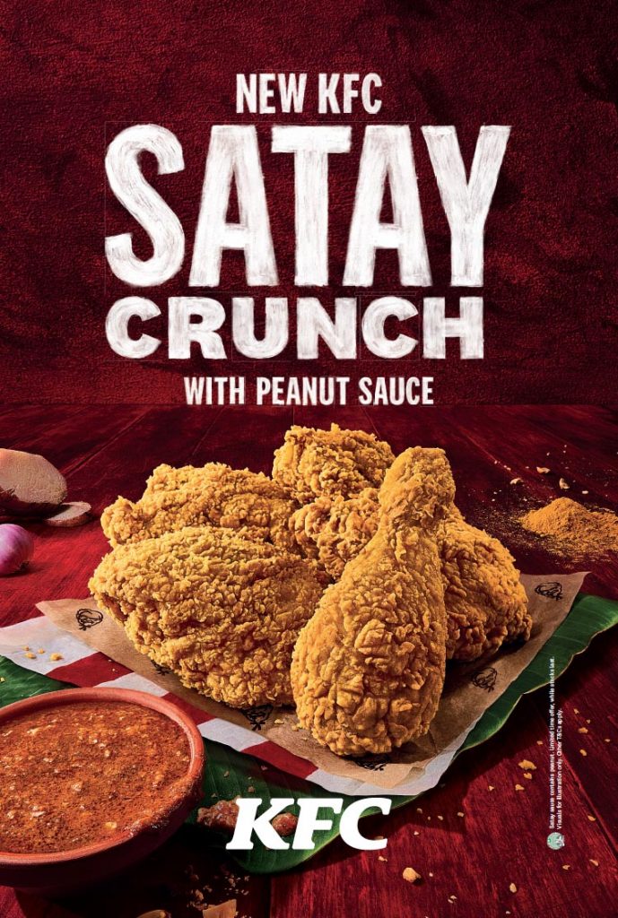 KFC adds locally-inspired Satay Crunch Fried Chicken on the menu to celebrate National Day KFC adds locally-inspired Satay Crunch Fried Chicken on the menu to celebrate National Day - Alvinology