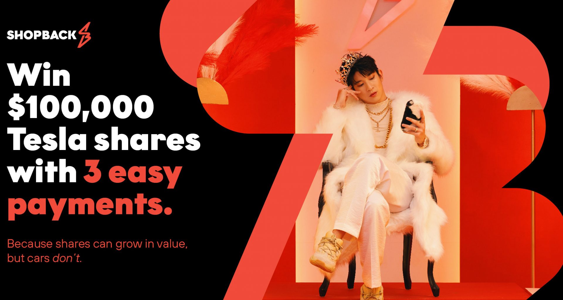 Stand a chance to win $100,000 worth of Tesla shares when you shop at ShopBack - buy now, pay later option now available - Alvinology