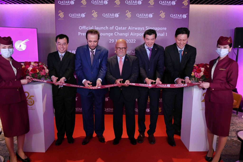 Qatar Airways opens new Premium Lounge at Singapore Changi Airport available for all the airline’s Business Class passengers - Alvinology