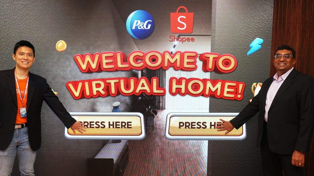 P&G x Shopee introduces new 360° virtual home shopping experience allowing you to browse products inside a virtual room - Alvinology