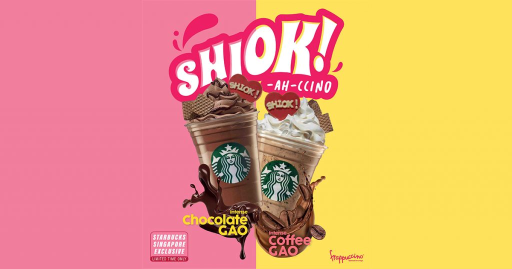 Envelope your taste buds with intense and gao flavor of Starbucks Shiok-ah-ccino this National Day - Alvinology