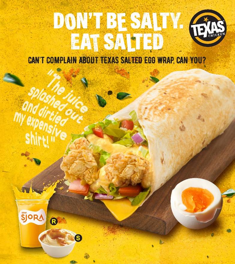 The much-loved Texas Chicken’s Salted Egg Chicken is back this National Day! The much-loved Texas Chicken’s Salted Egg Chicken is back this National Day! - Alvinology
