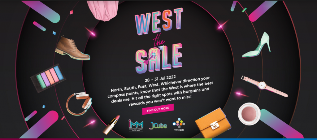 [PROMO CODE INSIDE] Head west and grab bargains up to 80% OFF for 4 Days at IMM, JCube, and Westgate! - Alvinology