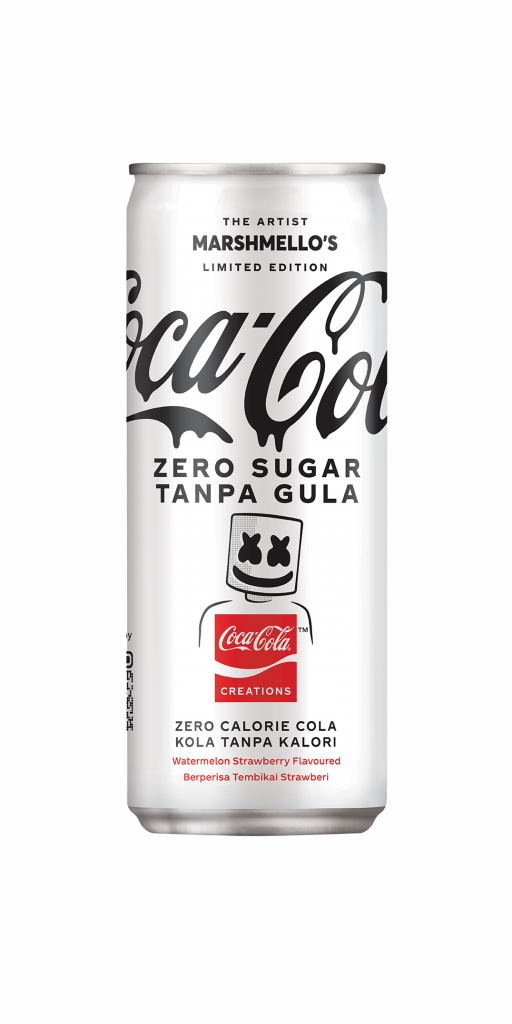 Coca-Cola x Marshmello release a limited-edition zest of your favourite drink and it’s not marshmallow-flavoured; now available in Singapore! - Alvinology