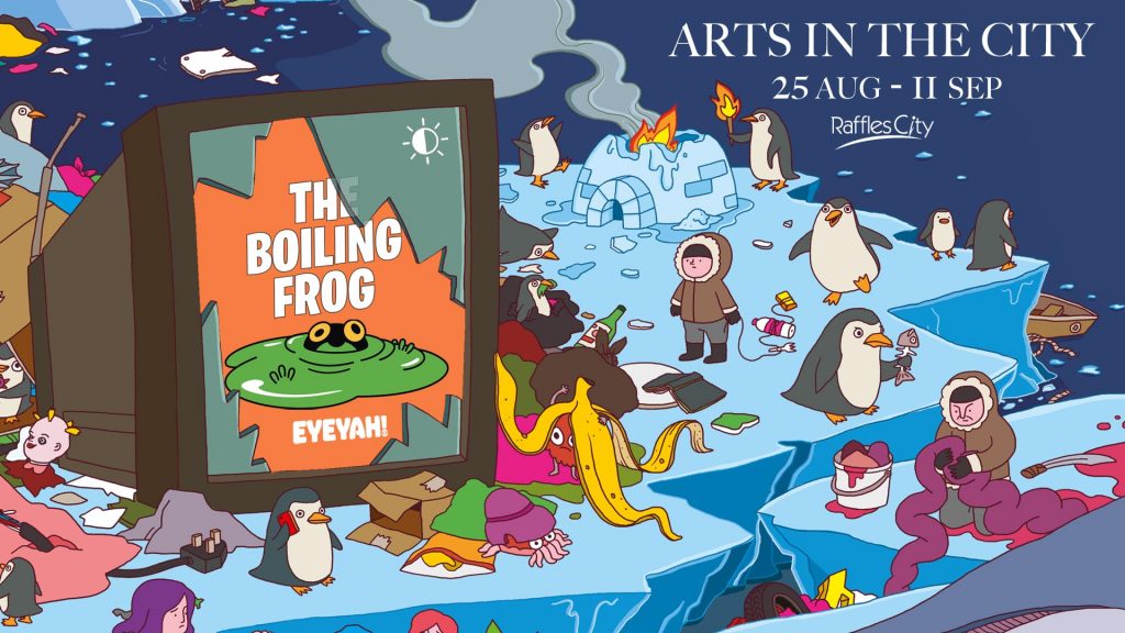 Raffles City Singapore’s ‘Arts in the City’ Exhibition is back to raise awareness on the issues of plastic waste and global warming through art - Alvinology