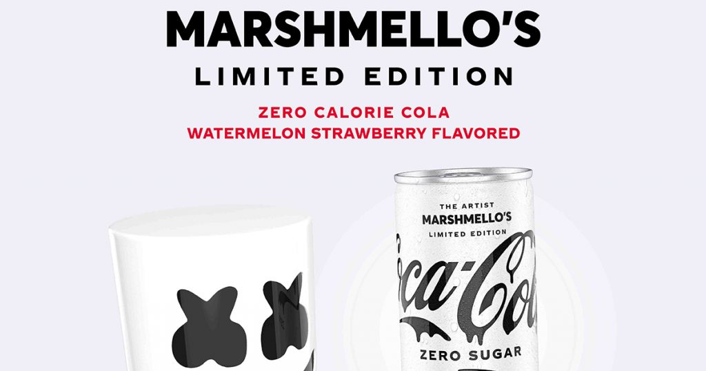 Coca-Cola x Marshmello release a limited-edition zest of your favourite drink and it’s not marshmallow-flavoured; now available in Singapore! - Alvinology