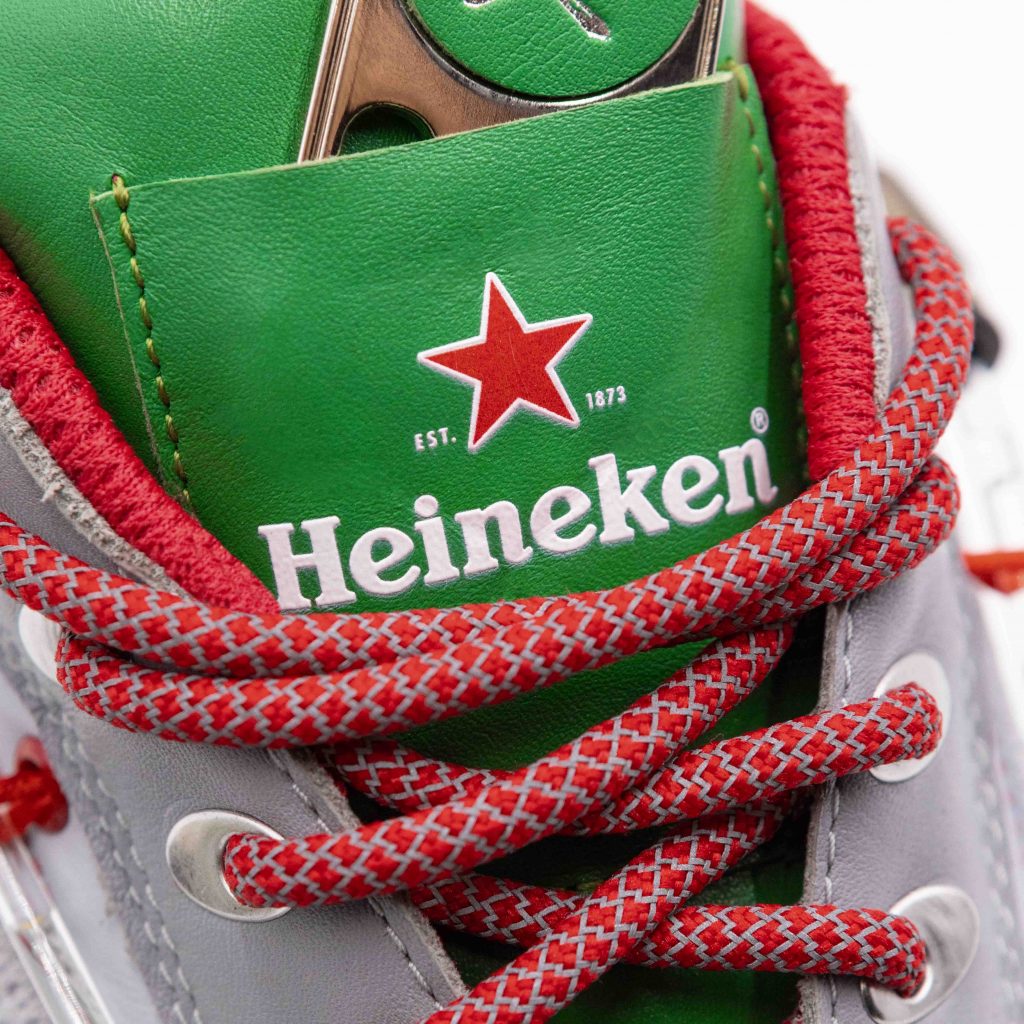 This new Heineken Sneakers will have you Walking on Beer! Keep a lookout because only 7 out of 32 pairs will be available in Singapore! - Alvinology