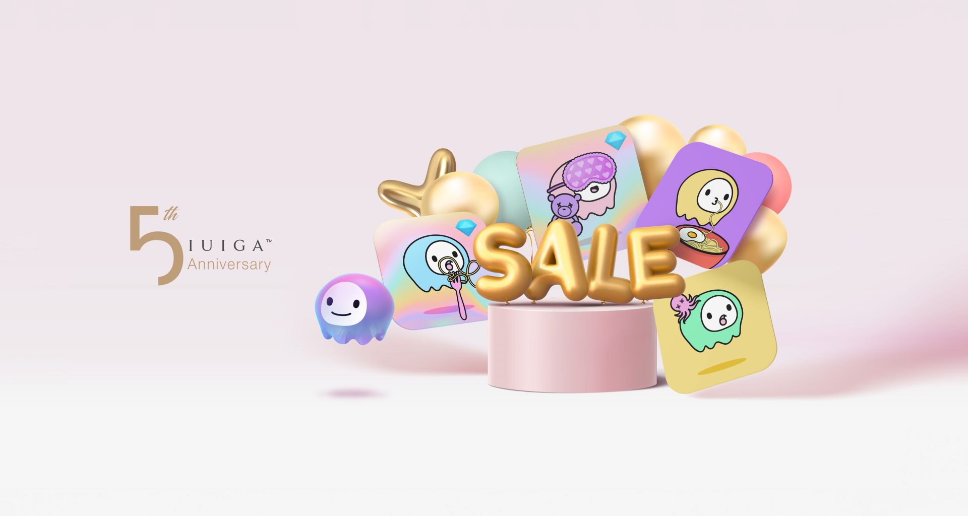 IUIGA celebrates 5th Anniversary by giving away its first “JellyVerse” NFT collection! - Alvinology