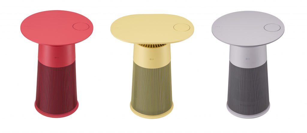 LG's new Table-type Air Purifier looks like just a simple piece of furniture, but it's way more than that - Alvinology