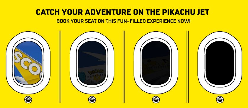 Experience the first-ever Pokémon-themed Pikachu Jet flights with Scoot this upcoming September and year-end holidays - Alvinology