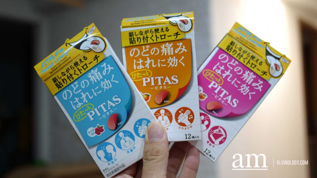 [Review] Ease Your Throat Discomfort in Style with PITAS Adhesive Film Lozenge - Alvinology