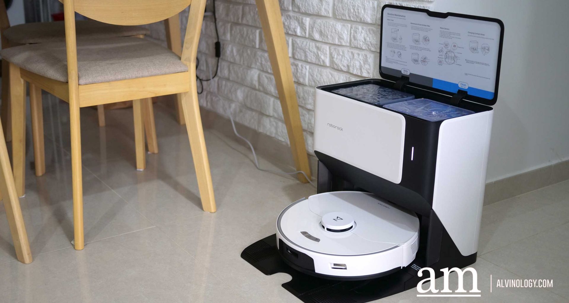 [Review] Sweep and Mop the Floor Simultaneously with the New Roborock G10 dual-function robot vacuum that can also Self-wash and Self-refill its Mop - Alvinology