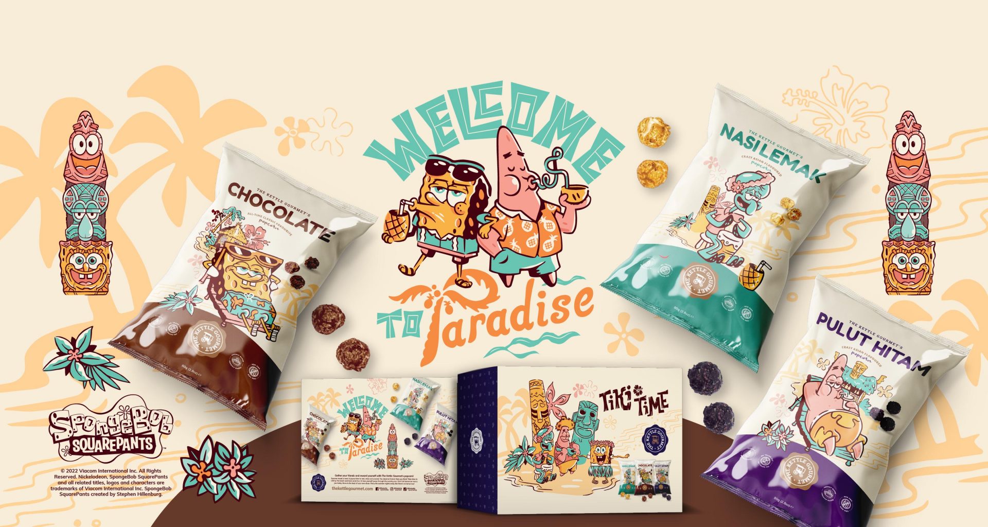 Taste the flavours of Bikini Bottom with The Kettle Gourmet’s limited-edition SpongeBob Squarepants Popcorn Series - Alvinology