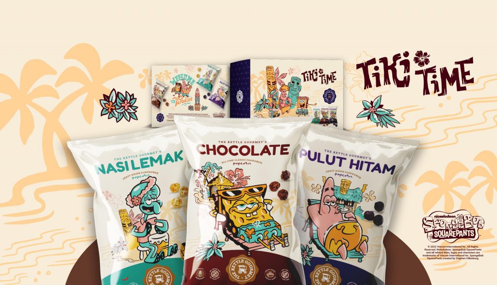 Taste the flavours of Bikini Bottom with The Kettle Gourmet’s limited-edition SpongeBob Squarepants Popcorn Series - Alvinology