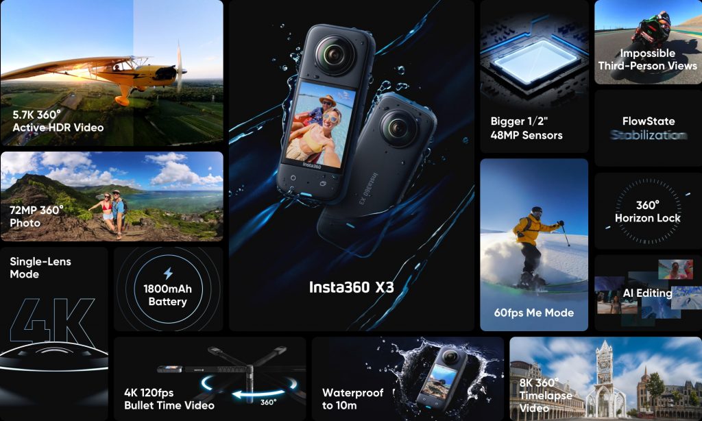 The New Insta360 X3 is probably the most powerful camera you can carry in your pocket to date - Alvinology