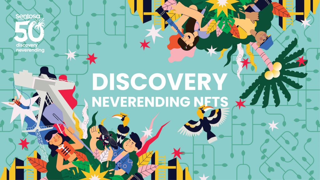Sentosa giving away over 1,900 free, limited-edition Discovery Neverending NFTs; register now and be one of the lucky winners! - Alvinology