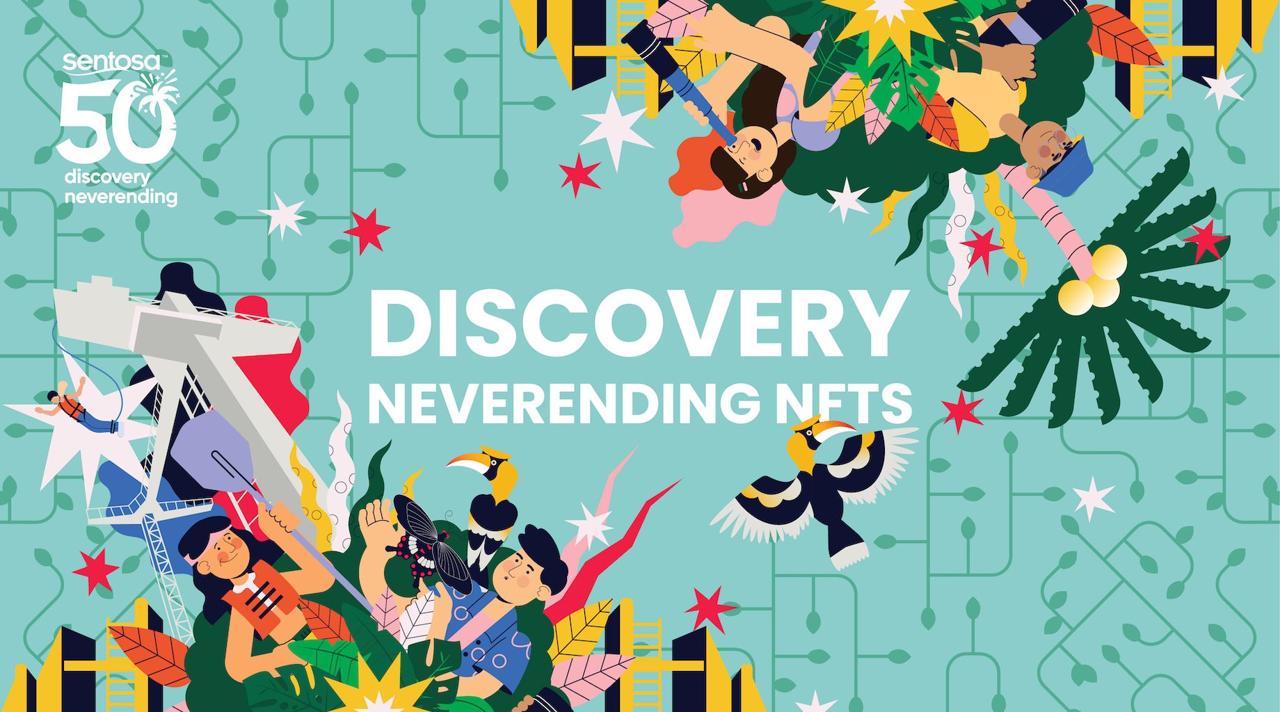 Sentosa giving away over 1,900 free, limited-edition Discovery Neverending NFTs; register now and be one of the lucky winners! - Alvinology