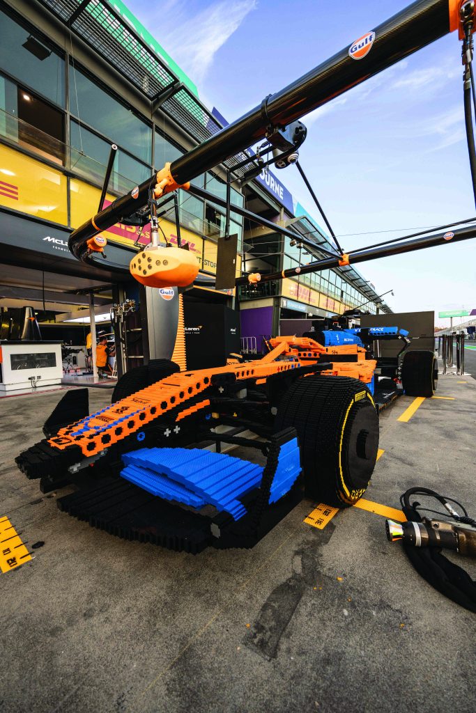 Don’t miss a unique Photo Opp with the Life-sized LEGO Technic McLaren Formula 1 Race Car now parked along Orchard Road - Alvinology