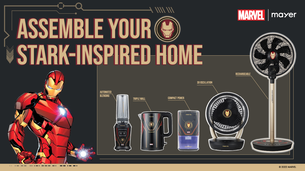 Mayer’s new Stark-inspired Home Appliances will make you feel like living inside Iron Man’s Headquarters - Alvinology