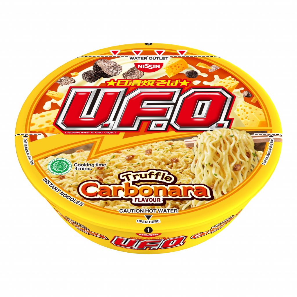 Nissin U.F.O. to launch its first-ever Truffle Carbonara flavour this October - Alvinology