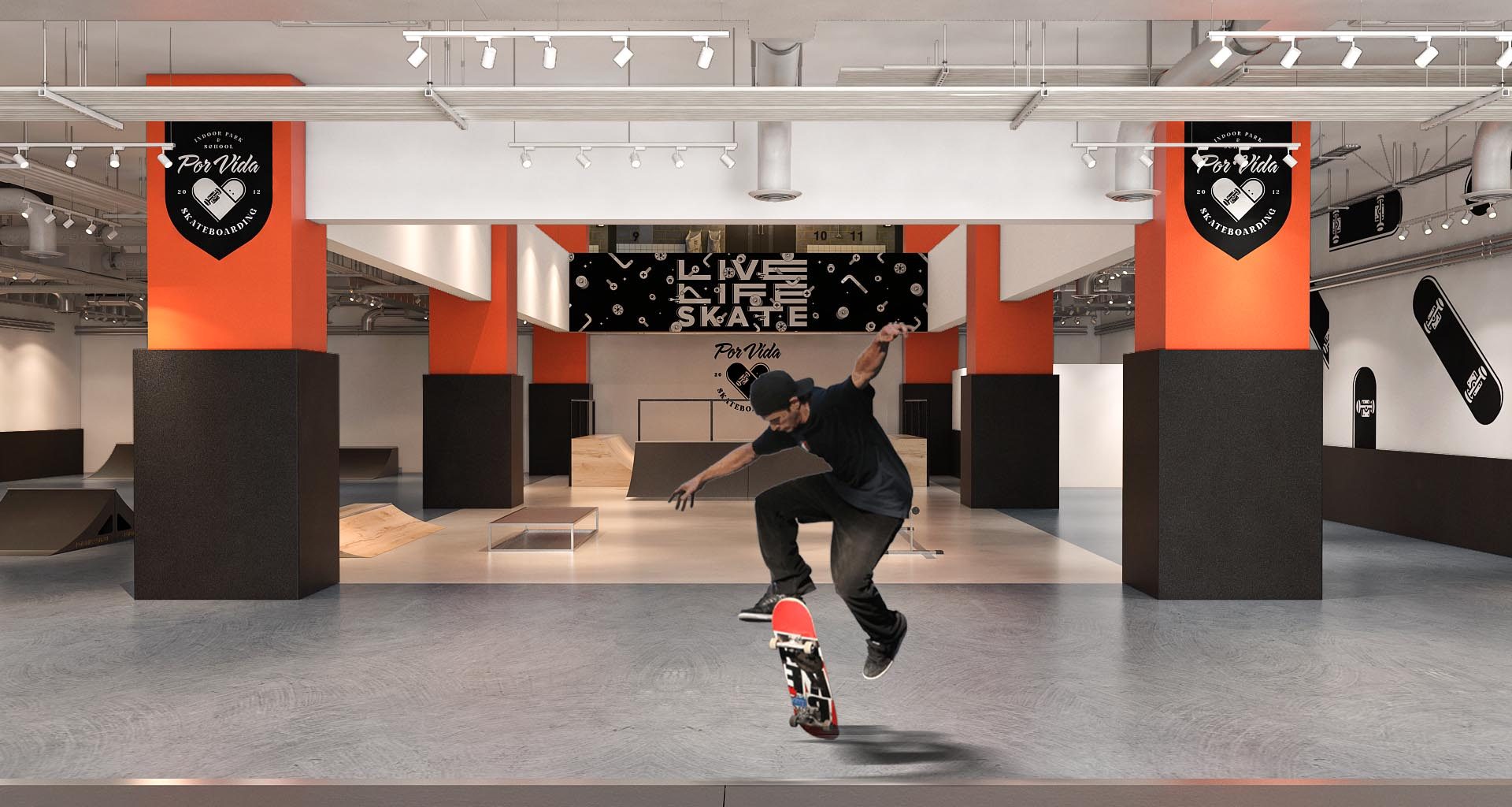 Por Vida Skateboarding to open Singapore’s Largest Indoor Skatepark this October at GR.iD Mall - Alvinology