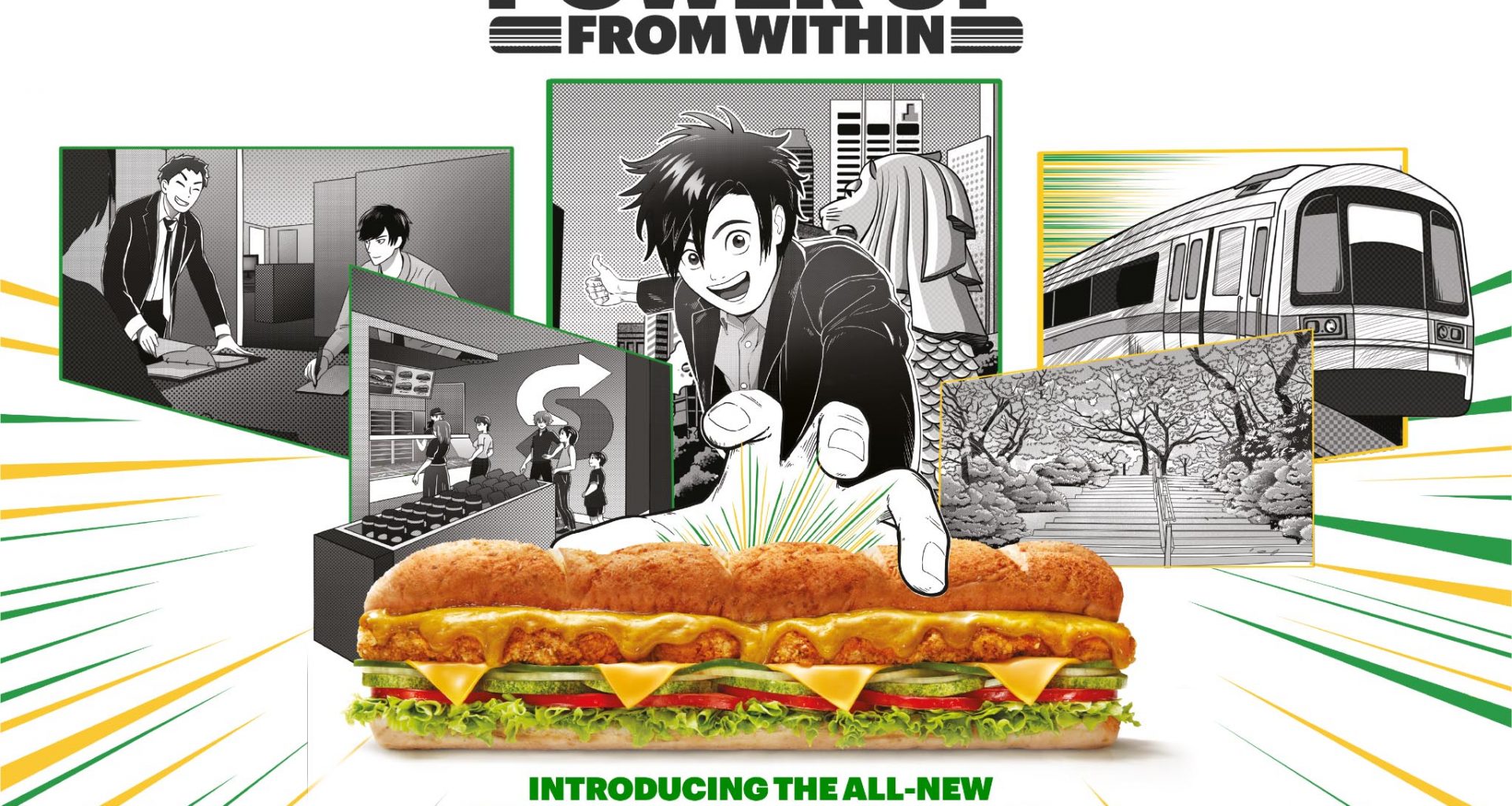 Subway Singapore outlets transform into Anime-haven as the all-new Japanese Curry Sub arrives on the menu - Alvinology