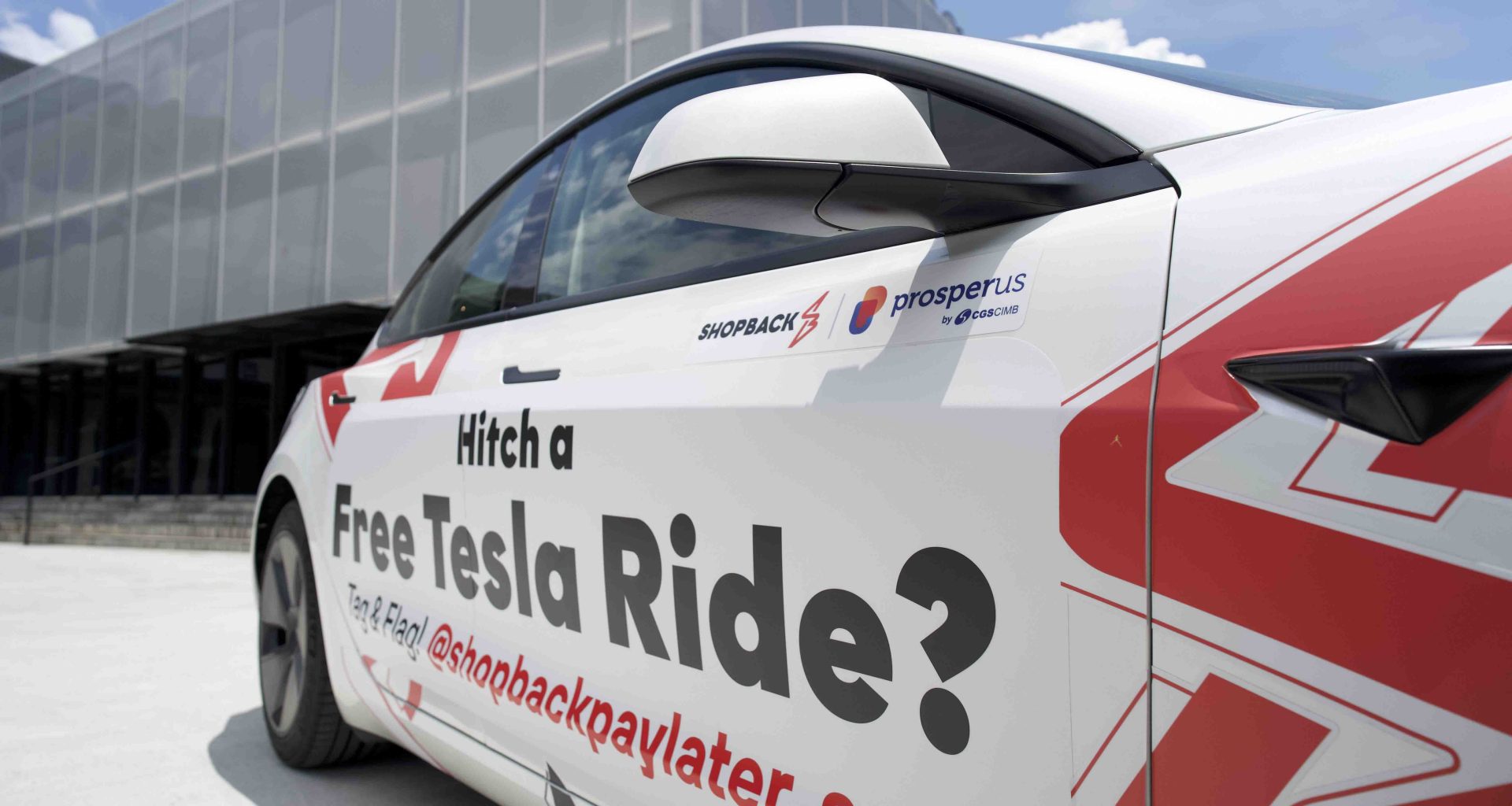 Hitch a Free Ride around town this 11 - 12 September in ShopBack’s Tesla Taxi and stand a chance to Win S$100,000 worth of Tesla shares! - Alvinology
