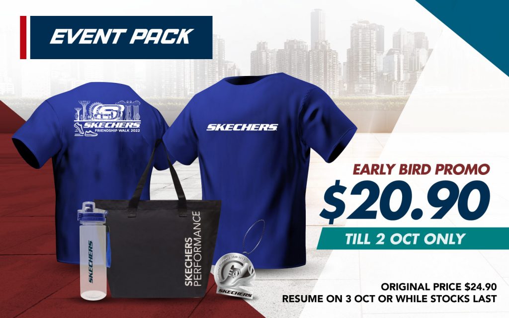 Join Skechers Friendship Walk 2022 and unlock cool rewards every milestone or WIN 1 Year Supply of Skechers Shoes! - Alvinology