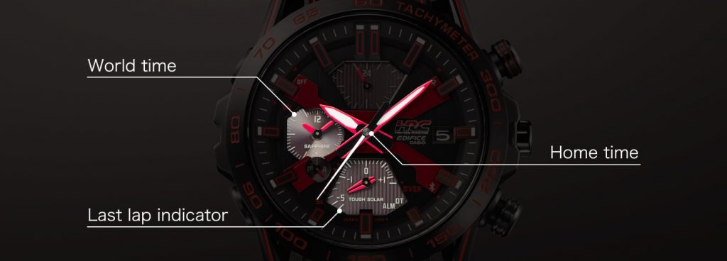 The new Casio EDIFICE SOSPENSIONE Racing Watch is the perfect watch for the race enthusiast - Alvinology