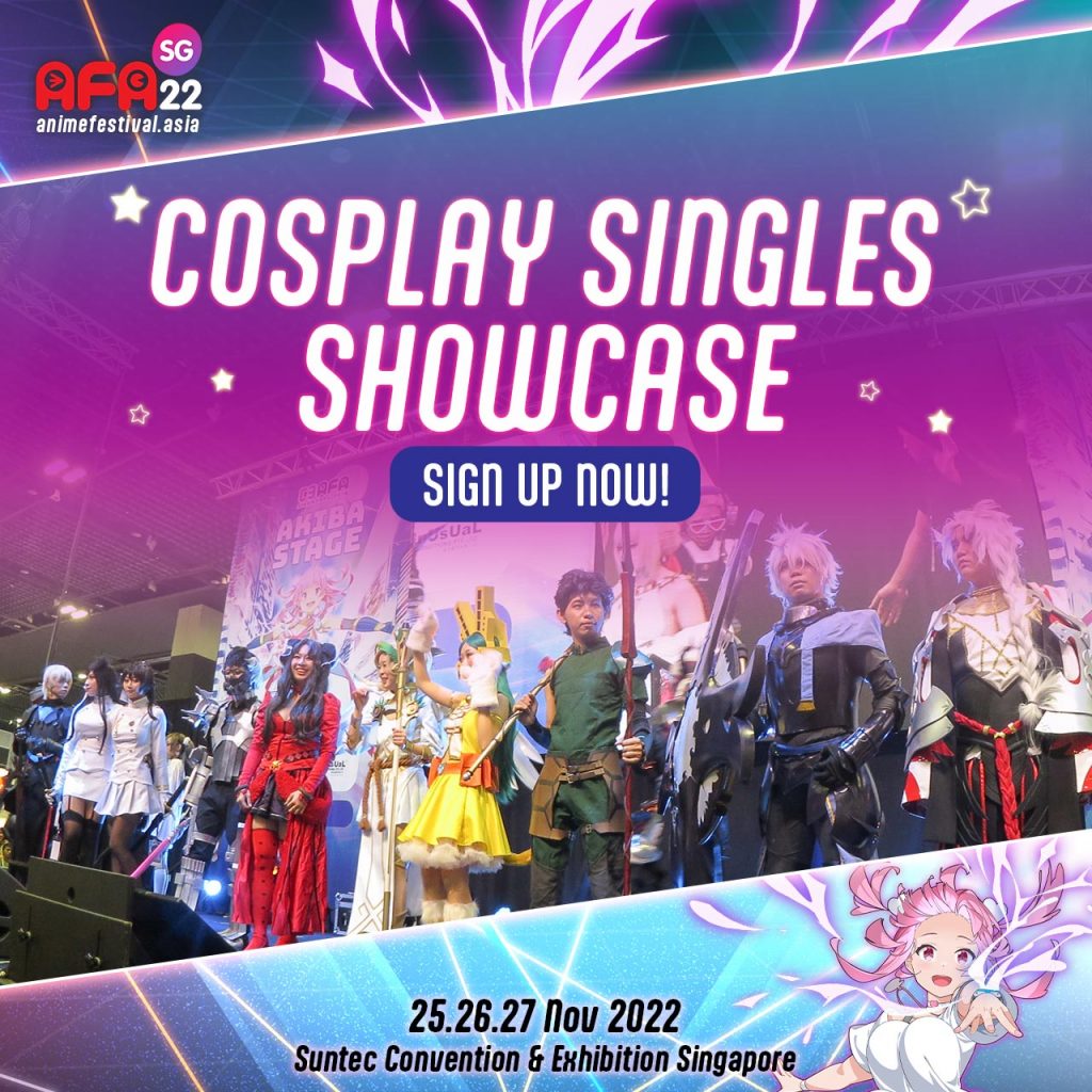 Tickets for "Anime Festival Asia Singapore 2022" are now available; Star-studded Day Stage Programme line-up announced - Alvinology