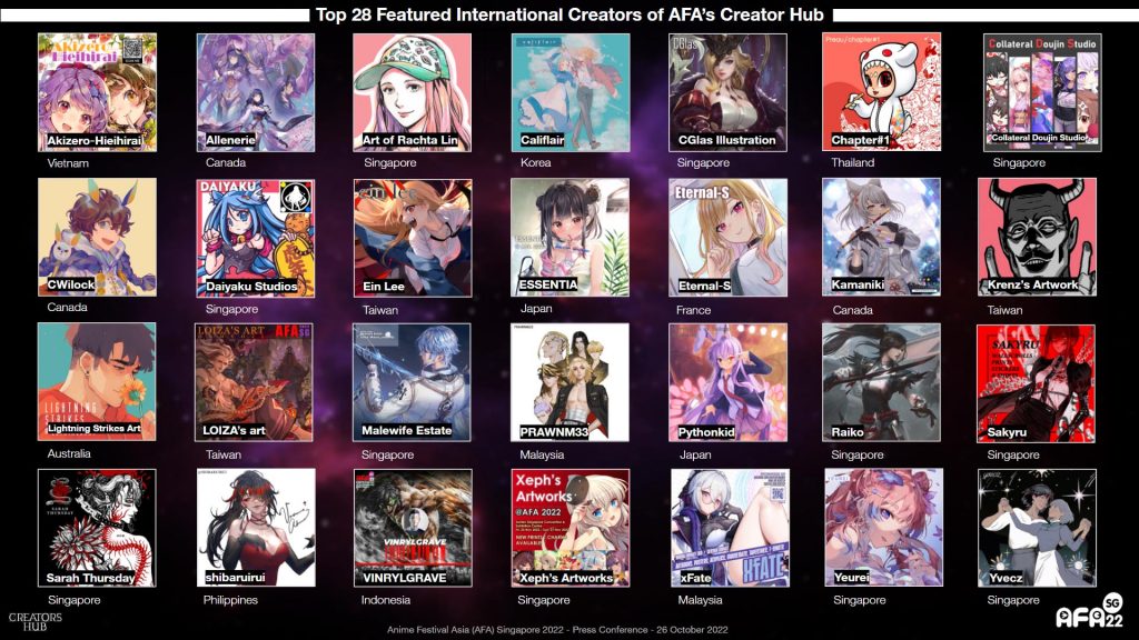 Tickets for "Anime Festival Asia Singapore 2022" are now available; Star-studded Day Stage Programme line-up announced - Alvinology