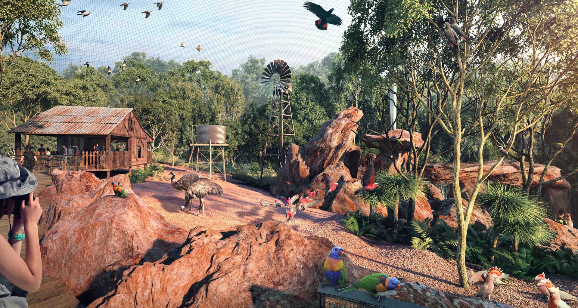 A new Bird Park to open in Singapore in 2023 featuring 10 zones and home to 3,500 birds from over 400 avian species! - Alvinology