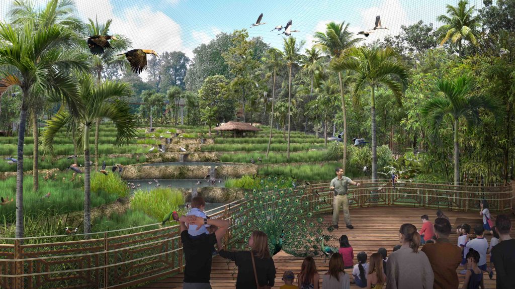 A new Bird Park to open in Singapore in 2023 featuring 10 zones and home to 3,500 birds from over 400 avian species! - Alvinology
