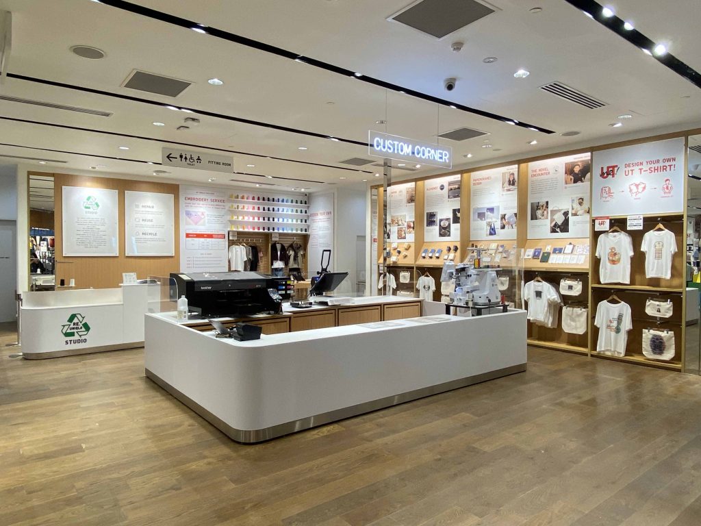 RE.UNIQLO Studio opens at UNIQLO Orchard Central Global Flagship Store offering Repair, Remake, Reuse and Recycle services - Alvinology