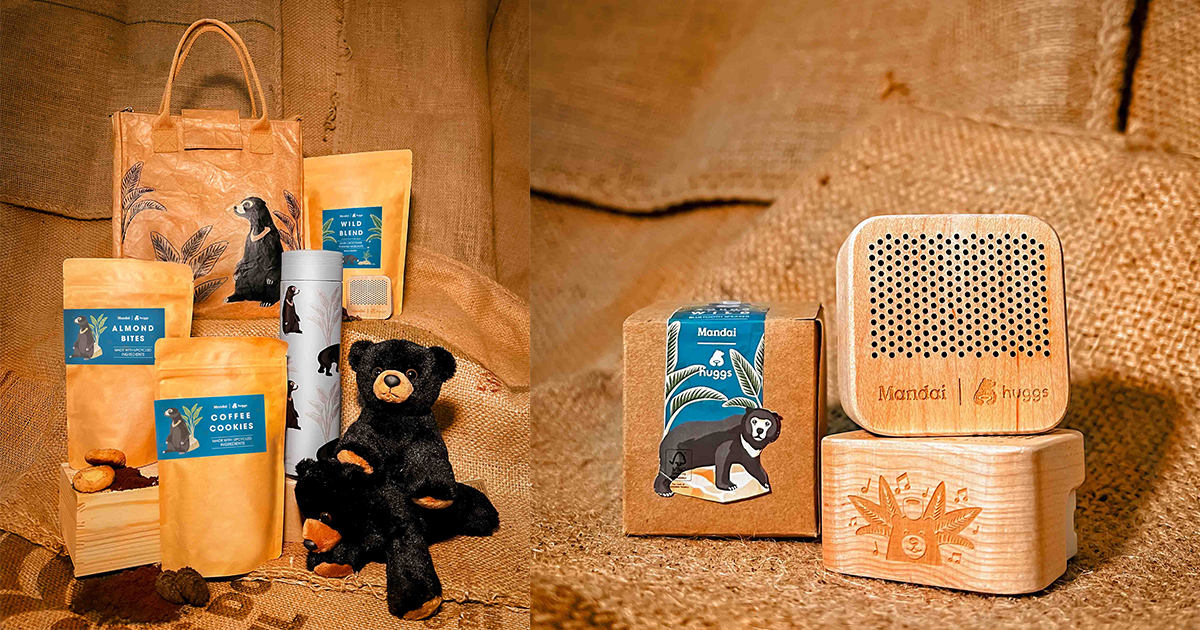 Mandai Wildlife Group x Huggs Coffee introduces Sustainable Collection featuring the adorable Malayan Sun Bear - Alvinology