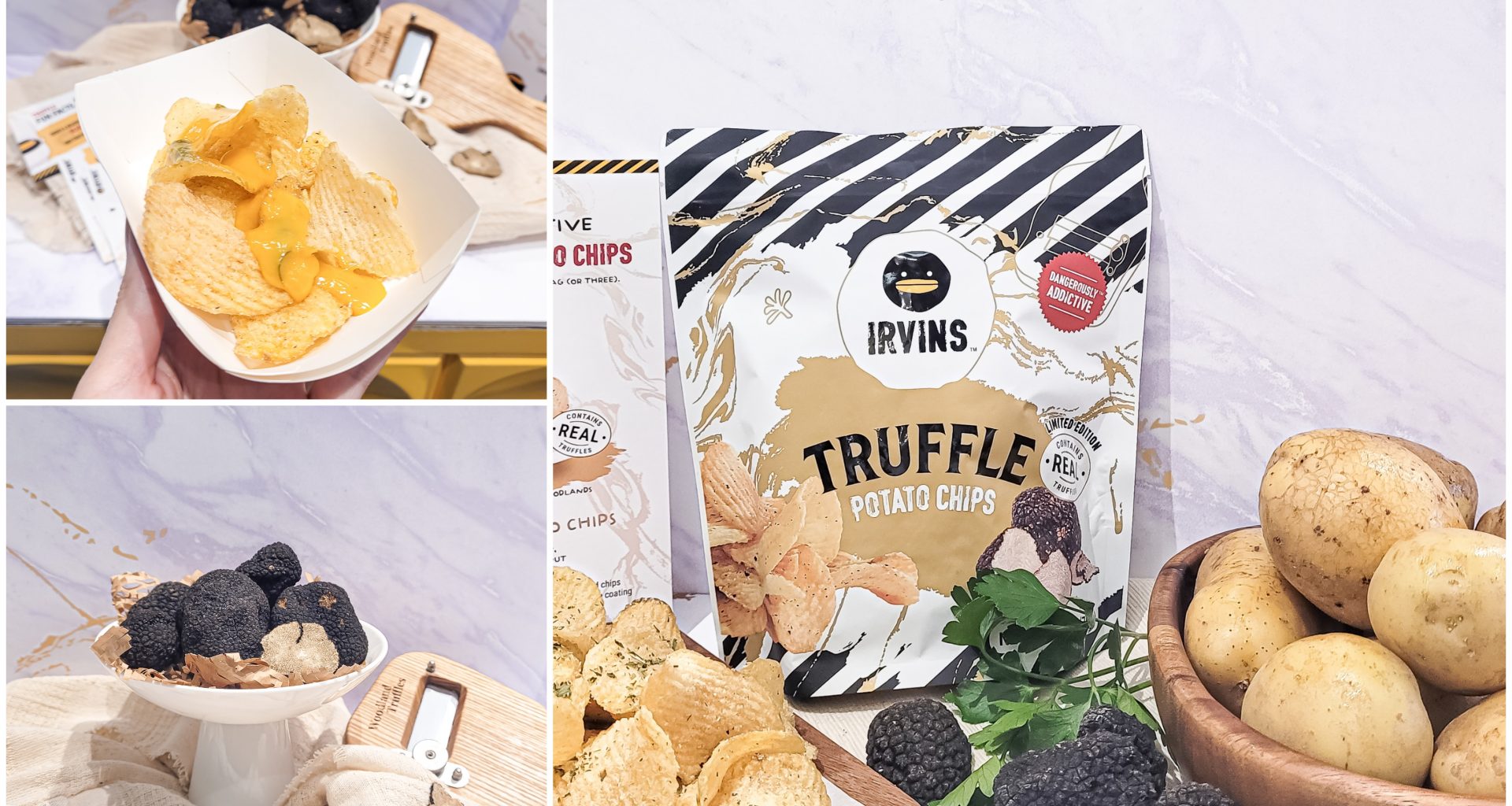 [New] IRVINS’ truffle potato chips with REAL truffle $6/pack - Alvinology