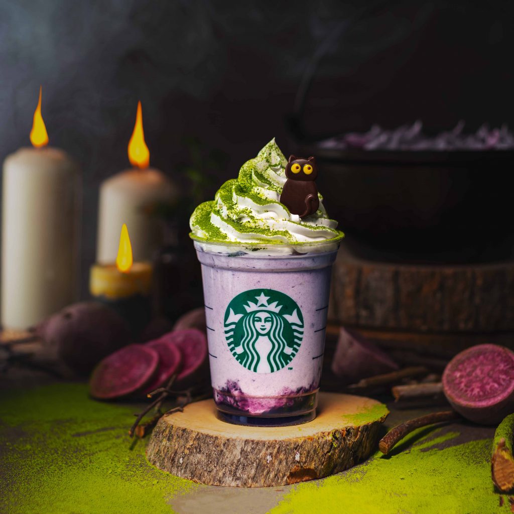 Be in for a real ghoulish treat with Starbucks’ handcrafted Spook-a-ccino Frappuccino and fab-BOO-lous Halloween merch - Alvinology