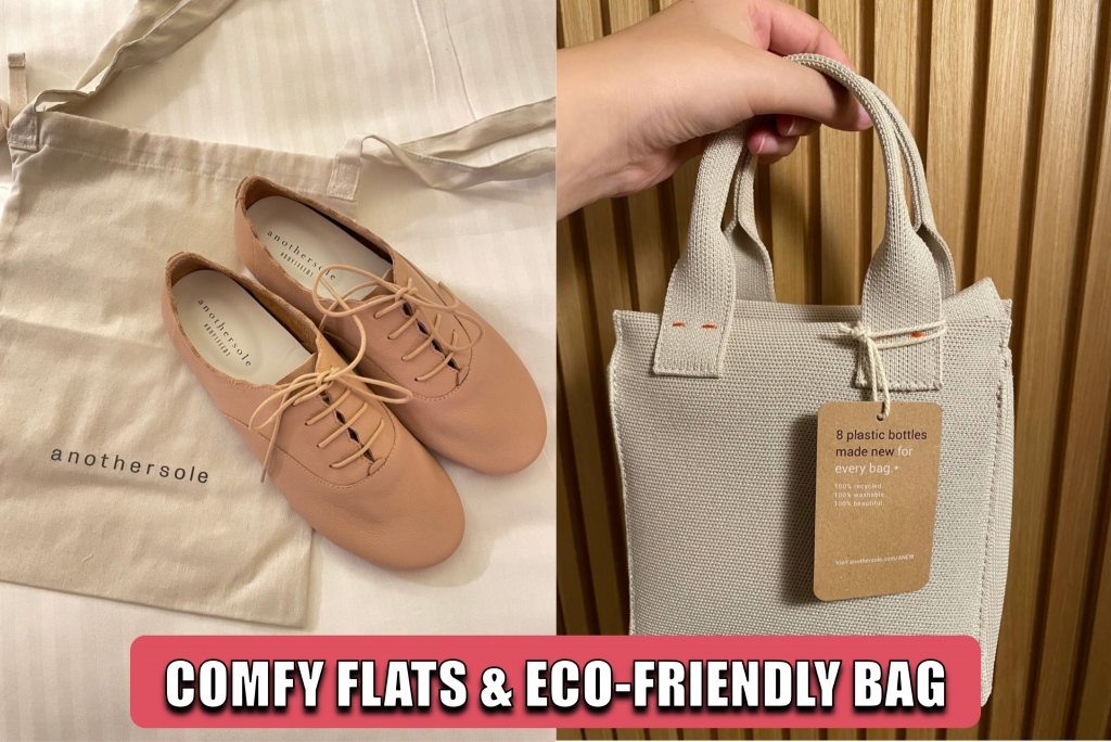 Comfy Flats & & Newly Launched Eco-friendly Bag @ Anothersole - Alvinology