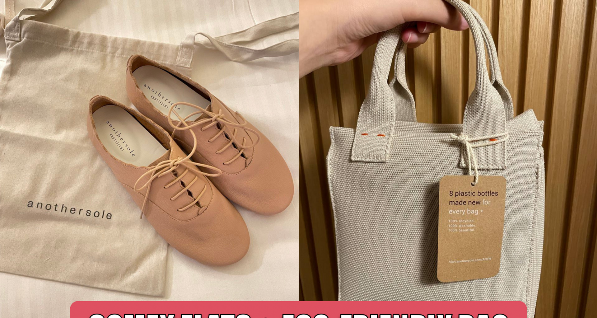 Comfy Flats & & Newly Launched Eco-friendly Bag @ Anothersole - Alvinology