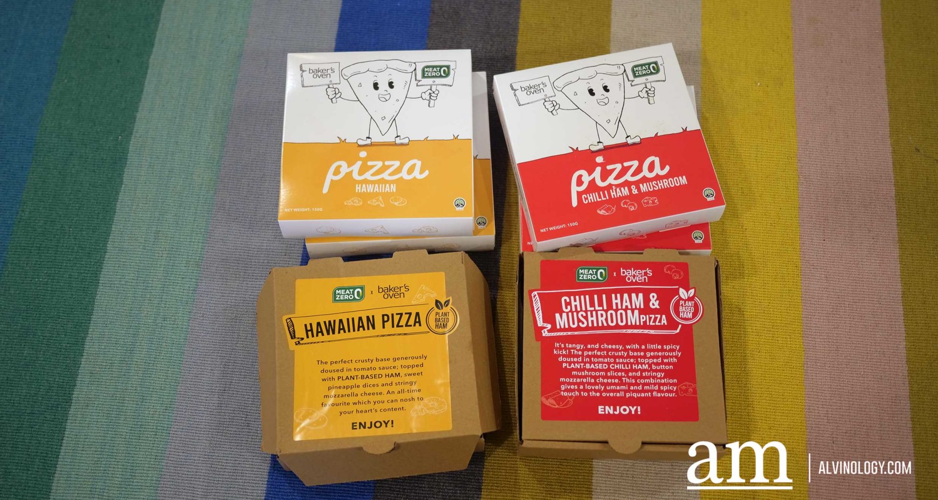 [Review] Individual Portion Plant-based Pizza by MEAT ZERO - Alvinology