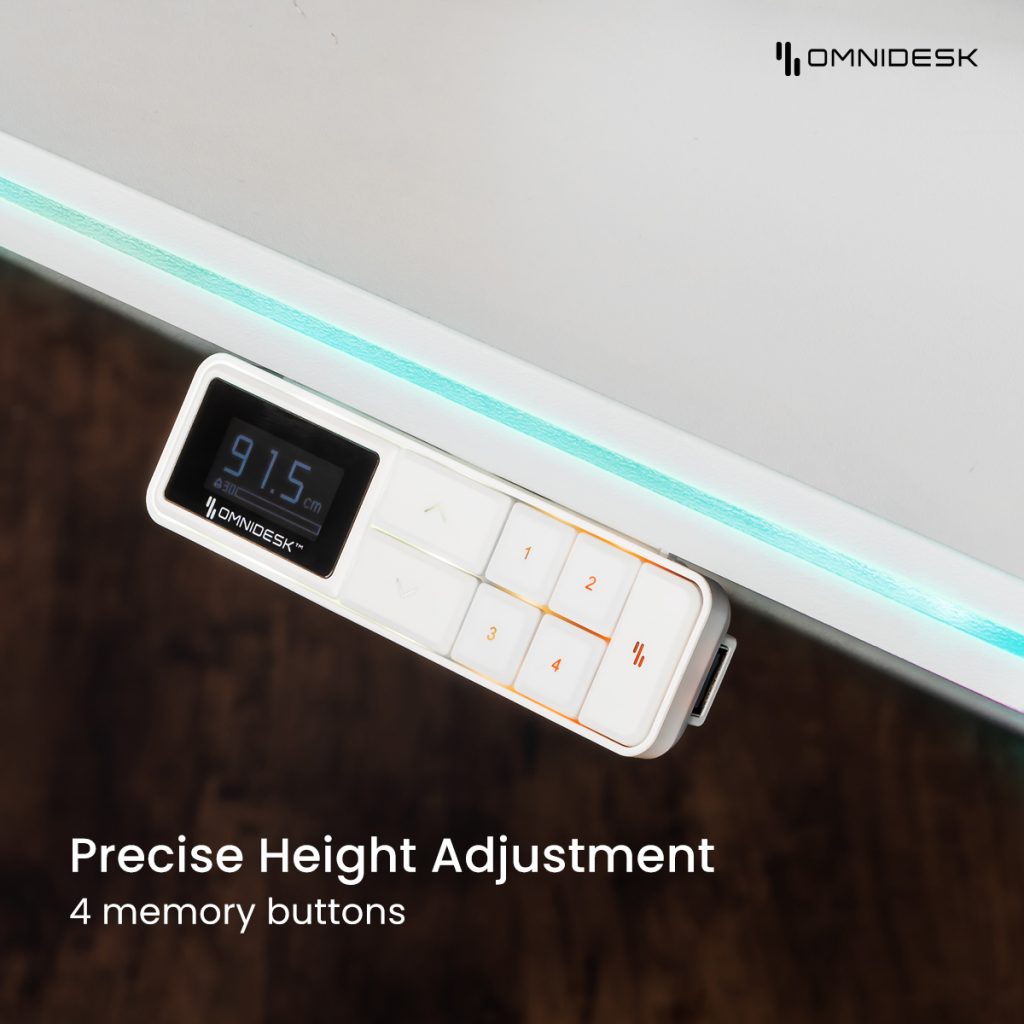 This edge-to-edge RGB desk will surely spice up your gaming setup – Omnidesk - Alvinology