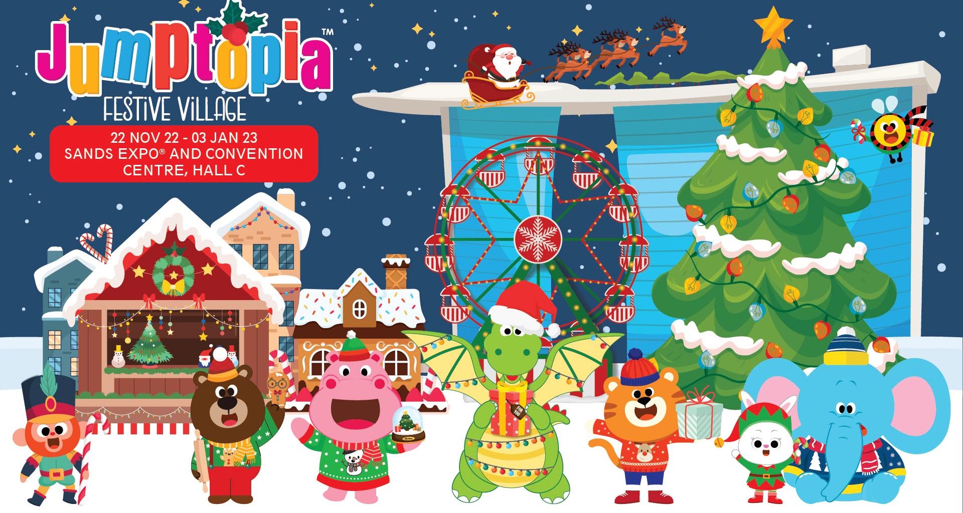 Bounce into the Spirit of Christmas as Jumptopia Festive Village returns for the whole family to enjoy this festive season - Alvinology