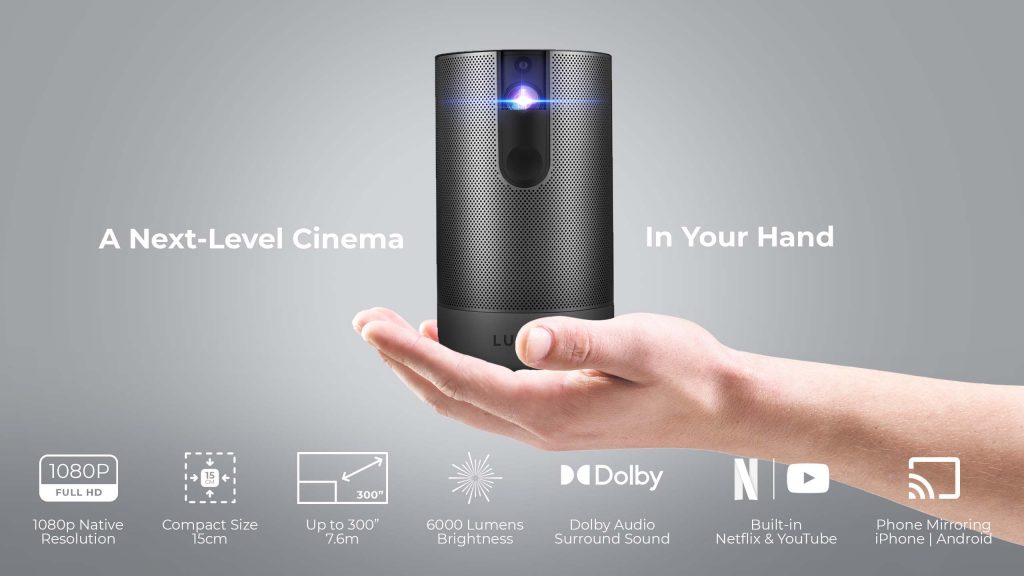 [Review] Under S$1k, New LUMOS ATOM Home Cinema 1080p Portable Projector - Alvinology