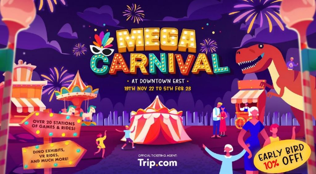 [PROMO INSIDE] Let your whole family enjoy over 20 unlimited games and rides in 50,000 square feet of play area at Mega Carnival @ Downtown East! - Alvinology